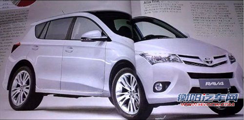 有望年内发布 丰田换代RAV4效果图曝光