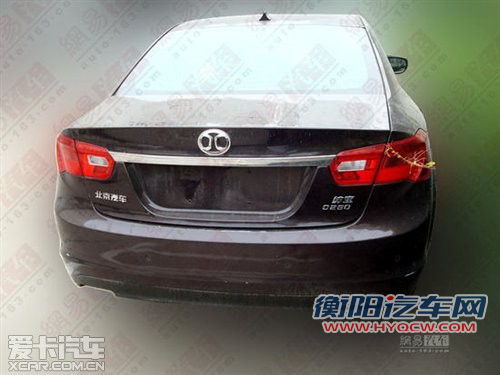 定名“绅宝” 北汽C70G无伪装谍照曝光