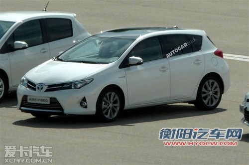 巴黎车展发布 丰田Auris无伪谍照曝光