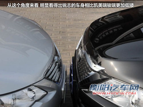 表里不如一 锐志风度版对比凯美瑞骏瑞