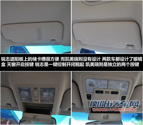 表里不如一 锐志风度版对比凯美瑞骏瑞