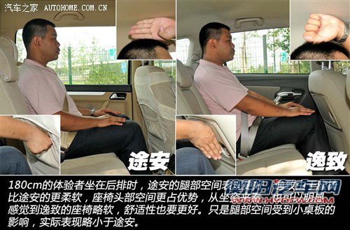 实用性的比拼 大众途安对比丰田逸致