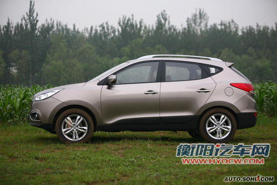 现代 ix35 实拍 外观 图片