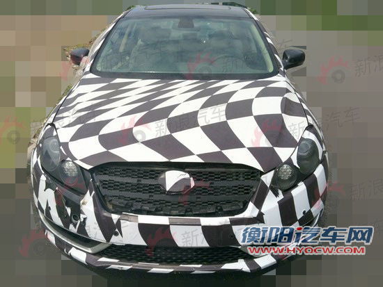 奔腾B70换代车型谍照