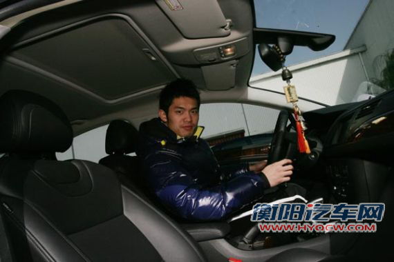 林丹试驾C5