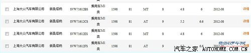 1.4/1.6两种动力 新桑塔纳动力信息曝光 汽车之家