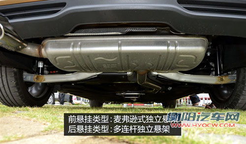 2012款奔驰B级底盘悬挂系统