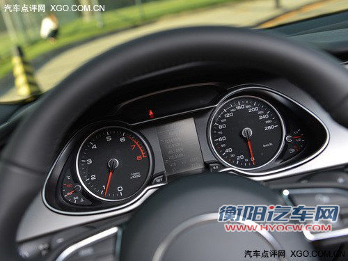 双离合＋四驱系统 测试2013款奥迪A4L 40TFSI