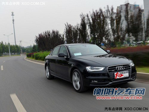 双离合＋四驱系统 测试2013款奥迪A4L 40TFSI