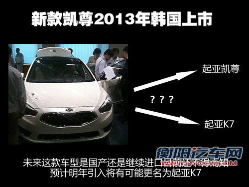 四车将引入国内 起亚明年新车计划曝光