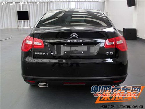 前脸变化明显 东风雪铁龙改款C5实车图 汽车之家