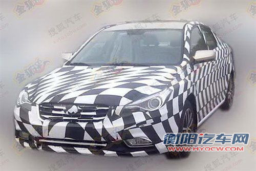内饰外观有变化 改款奔腾B50谍照曝光