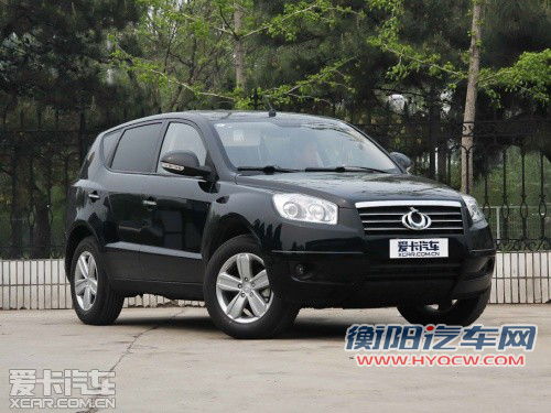 10万元自主SUV GX7/比亚迪S6/海马骑士 10万元自主SUV GX7/比亚迪S6/海马骑士