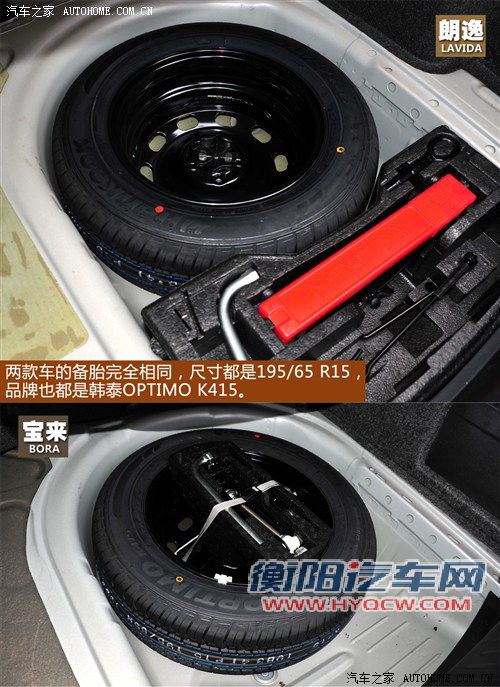 找出双胞胎的不同 朗逸/宝来细节对比