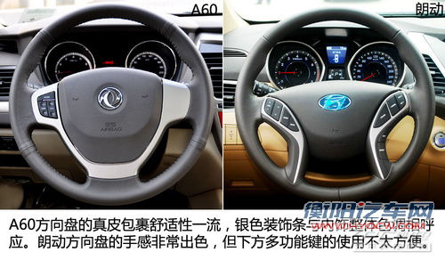 对比测试风神A60 朗动