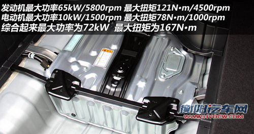 混动新秀 实拍东风本田-音赛特insight