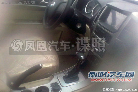 广汽吉奥G5自动挡谍照 配备5AT变速箱