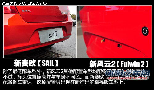 5万元的对决！新赛欧全面对比新风云2