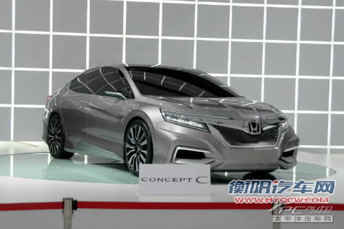广本Concept C量产谍照