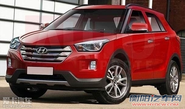 现代ix25 效果图