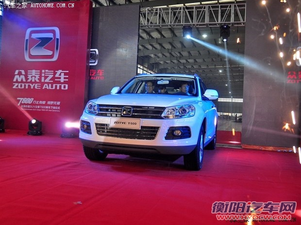 众泰众泰汽车众泰T6002014款 1.5T 手动尊贵型