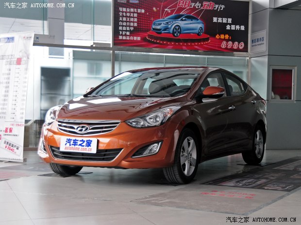 现代北京现代朗动2012款 1.6L 手动领先型