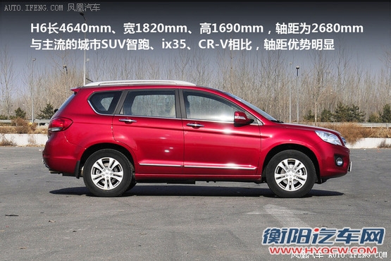 [凤凰测]长城哈弗H6 1.5T 成熟低价SUV