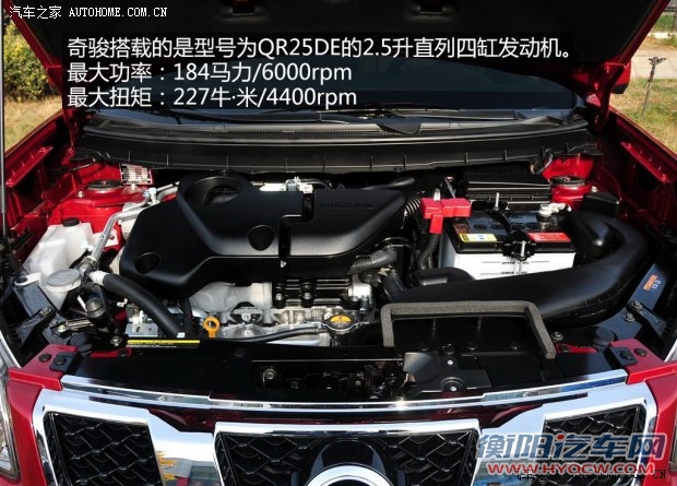 日产东风日产奇骏2012款 2.5L CVT尊享版 4WD