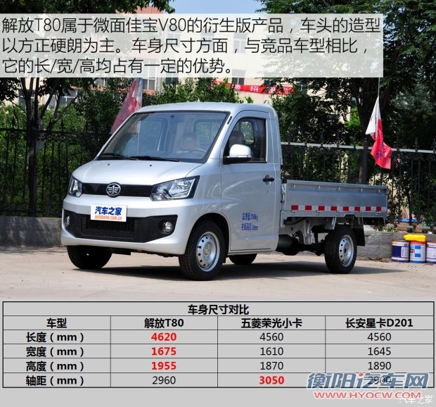 一汽吉林 解放T80 2015款 1.3L标箱 一汽吉林 解放T80 2015款 1.3L标箱