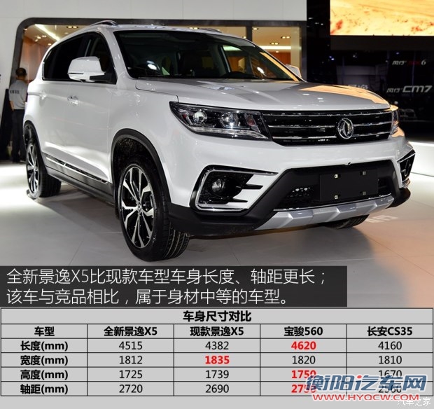 东风风行 景逸X5 2016款 1.8T 手动旗舰型